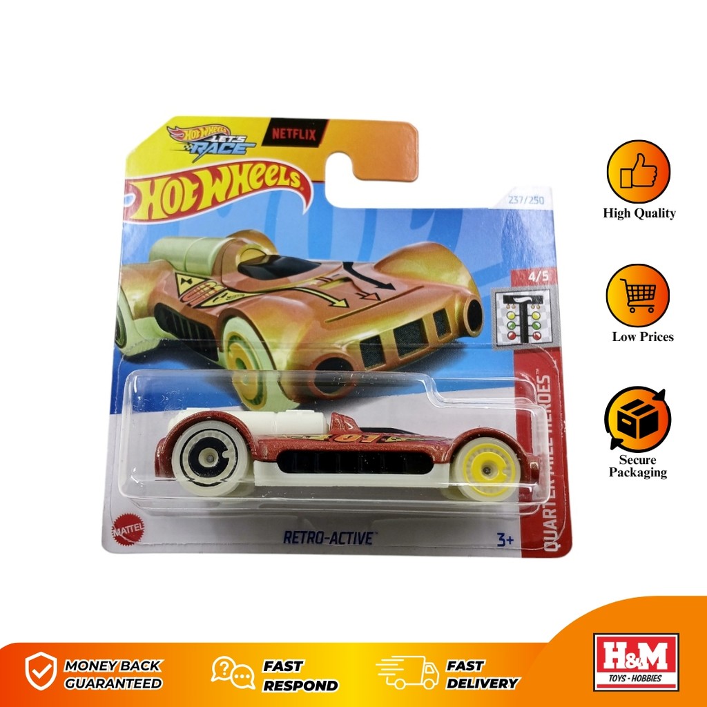 Hot Wheels Retro-Active Short Card - Q 2024