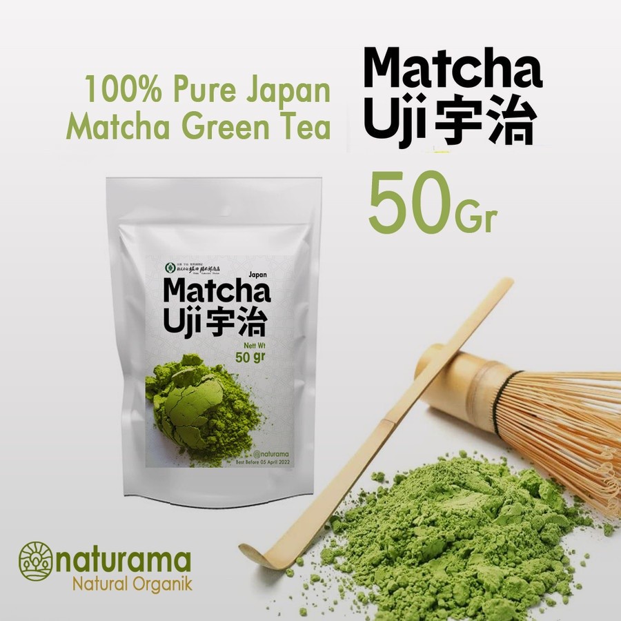 

Pure Uji Matcha 50 Gram Bubuk Matcha Murni Japan Premium