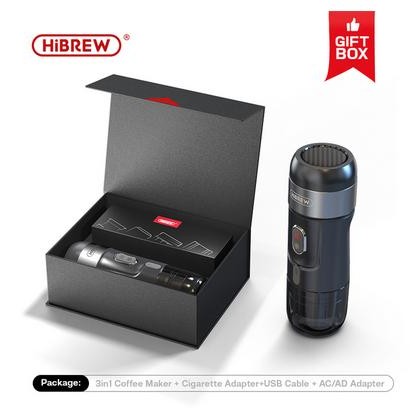 Mesin Kopi Nespresso Dolce Gusto Portable 15 Bar Stand HiBrew H4A Plus - HiBREW H4A, Hitam New promo