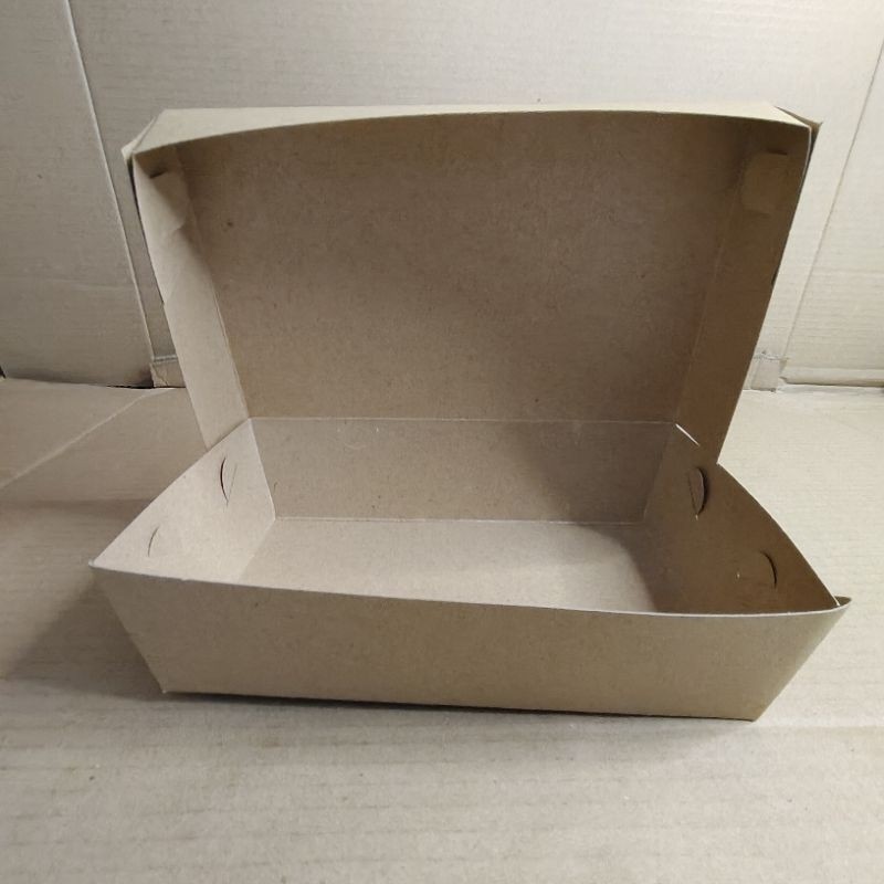 

lunch box kraft L isi 100 uk. 20x13x5