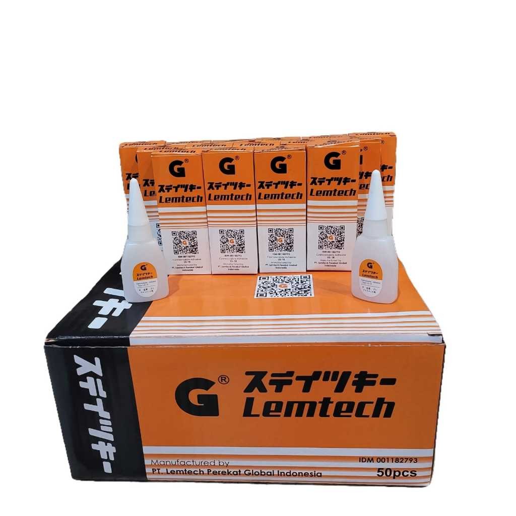 

Lem Korea / Lem Korea Lemtech Cyanoacrylate Adhesive ( 1 box = 50 pcs )