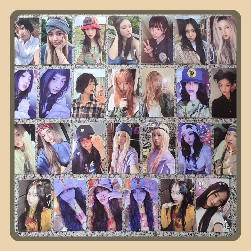(READY INA) Newjeans Supernatural Line Friends How Sweet Official Photocard | Minji Hanni Danielle H