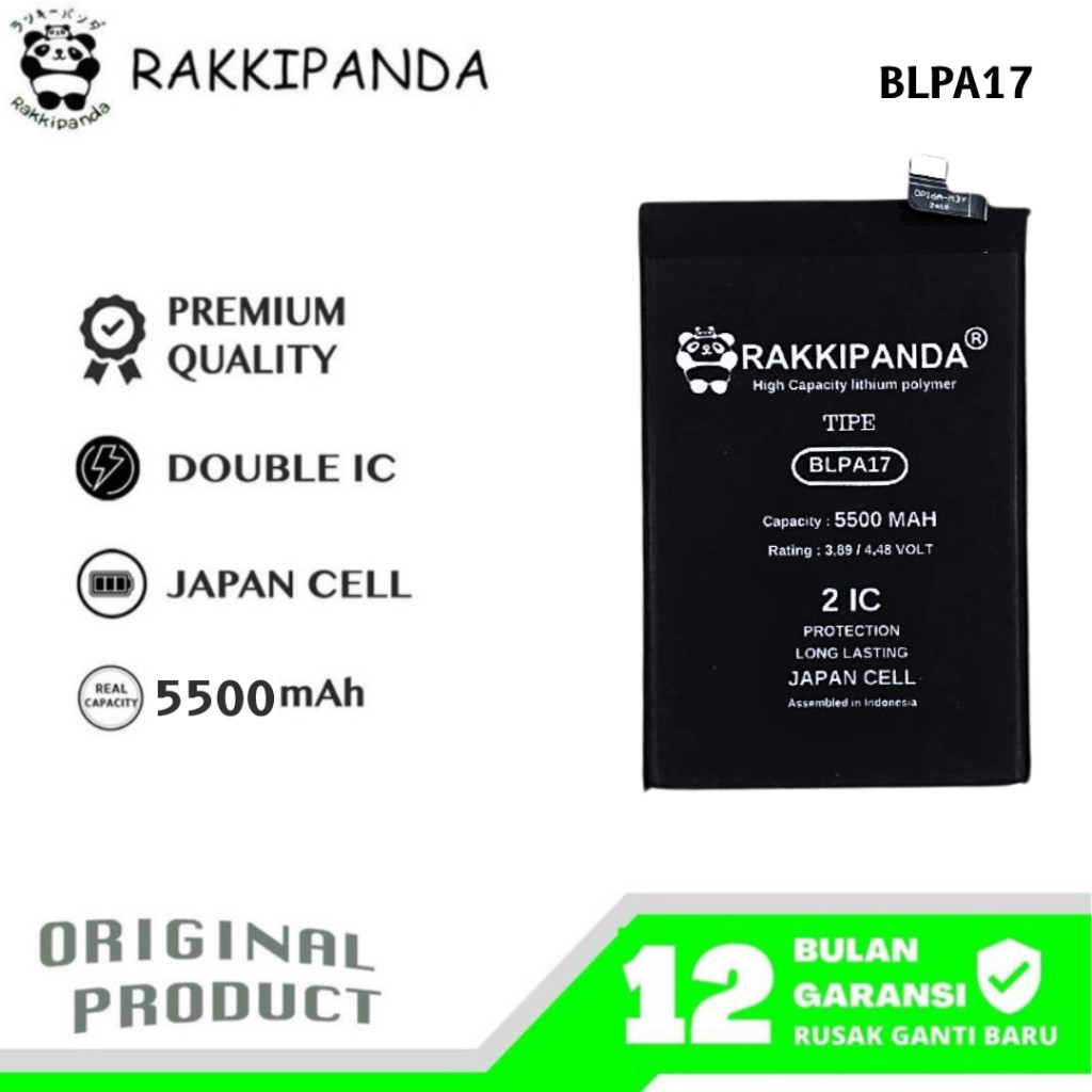 

RakkiPanda - BLPA17 Realme C53 Batre Batrai Baterai