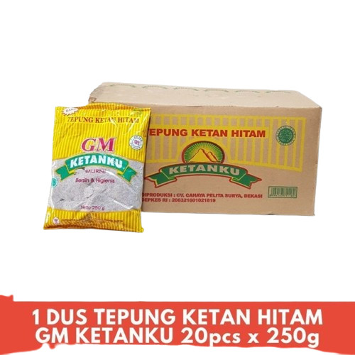 

Tepung Ketan Hitam Ketanku Per Dus 250G X 20Pcs exp 2026