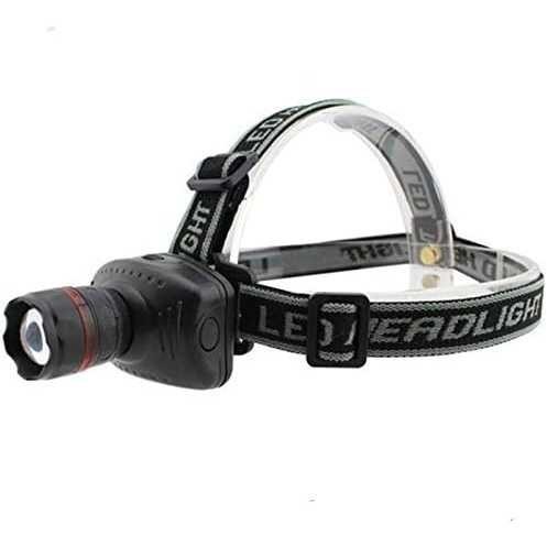 Senter Kepala Zoom Headlamp LED CREE Telescopic Zoom 3W 160 Lumens Lampu Senter Kepala LED zoom
