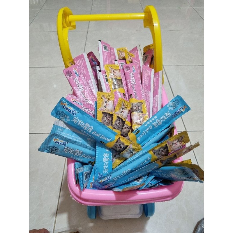 (GAT) Snack Kucing bergizi 15gr Makanan Kucing Makanan Basah Kucing Wet Food Kucing / Cemilan Kucing