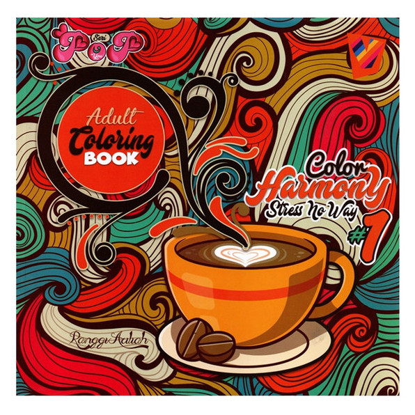 

[Gramedia Cijantung] Color Harmony #1 Adult Coloring Book