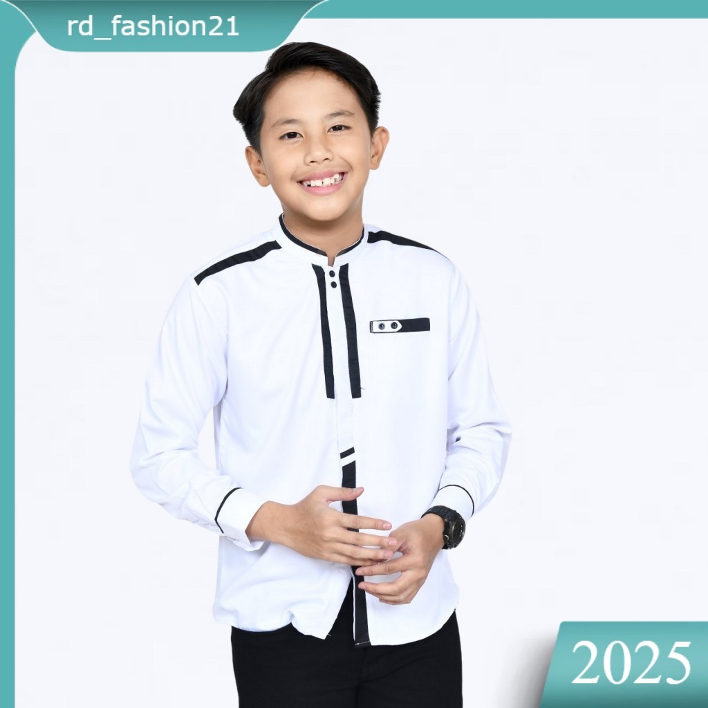 Baju Koko Junior Katulistiwa - Koko Anak Terbaru - Baju Koko Anak - Kemeja Junior - Koko Junior Katu