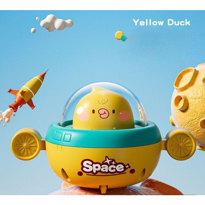 MKKIDZ Mobil Mainan Bayi 2-in-1 Inersia & Puzzle Edukasi - Mainan Tekan Balita 6-36 Bulan (Bahan Kua