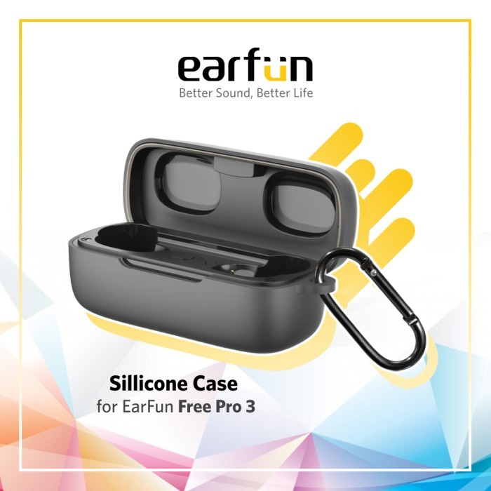 Silicone Case for EarFun Free Pro 3