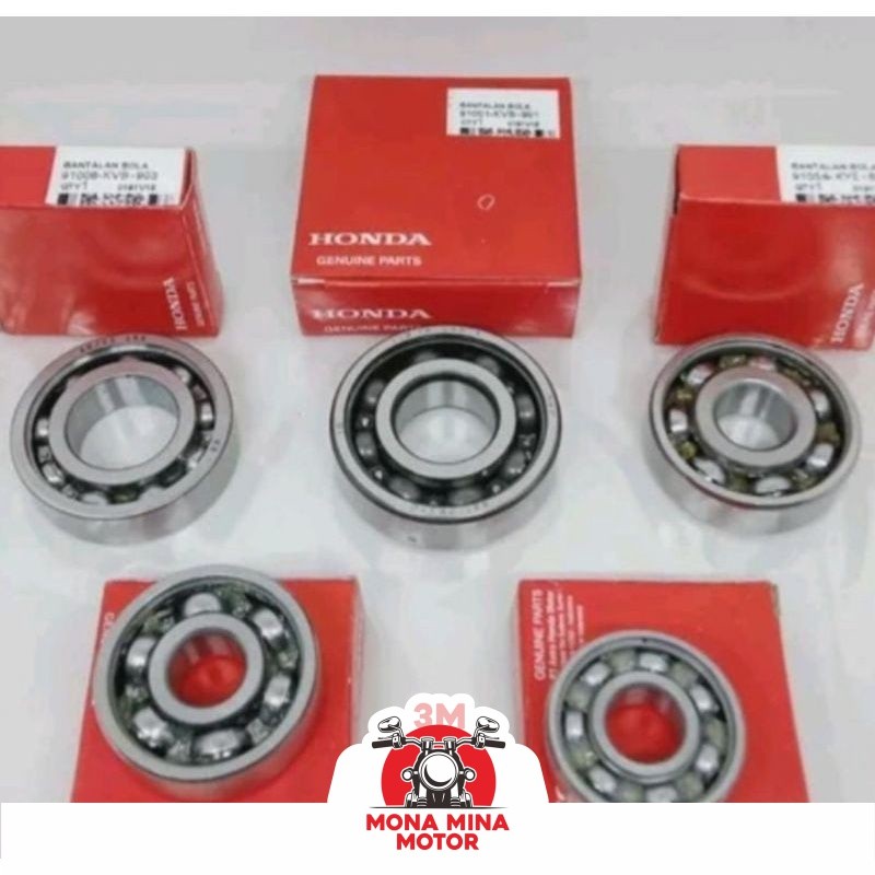 BEARING LAHER RASIO GARDAN SET 5PCS KZL K25 K44 BEAT FI ESP VARIO 110