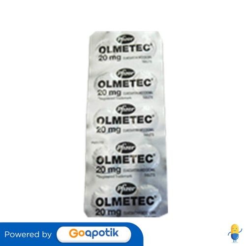 Olmetec 20 Mg Strip 10 Tablet