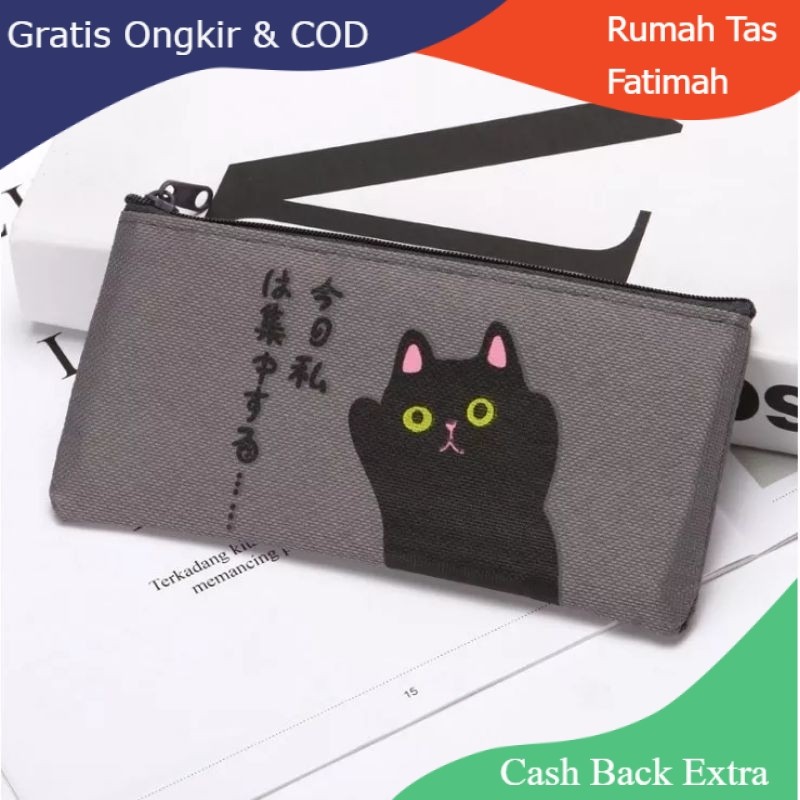 

Promo PENCIL CASE REMAJA SERIES MOTIF KUCING By Rumah Tas Fatimah