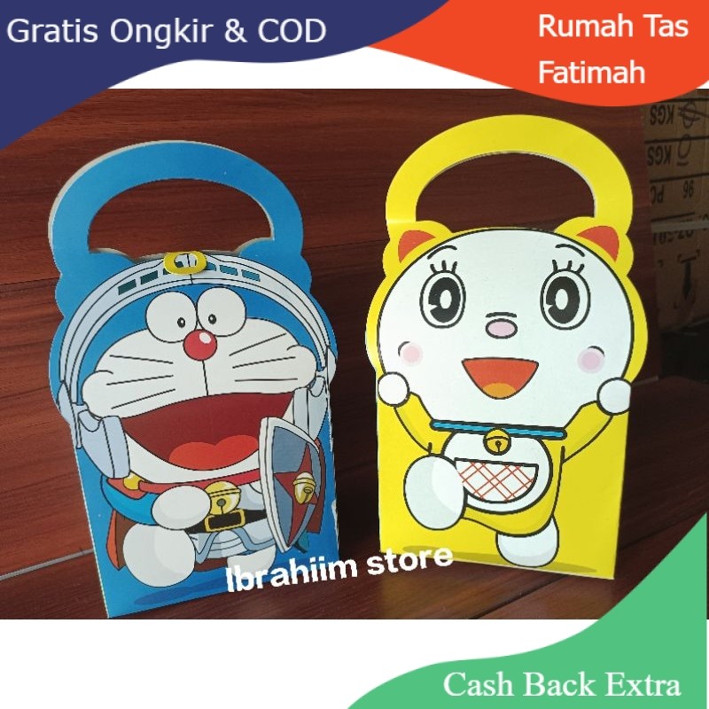 

Promo (ISI 10 PCS) TAS SNACK ULANG TAHUN MOTIF DORAEMON ISI 10 PCS By Rumah Tas Fatimah