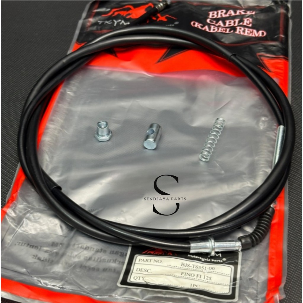 KABEL REM BELAKANG FINO FI 125 PLUS MUR SPAREPART TKYM