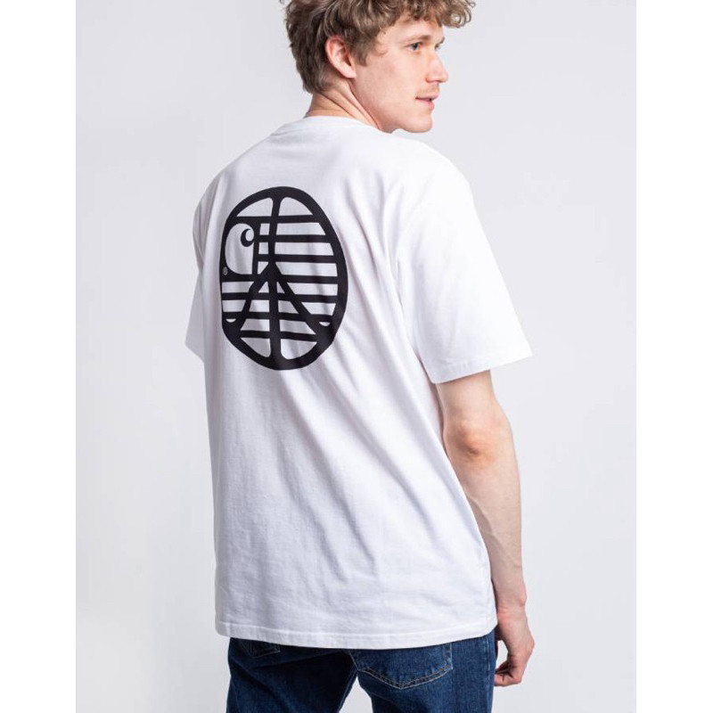 baju kaos atasan casual carhatt wip the peace state unisex premium tshirt