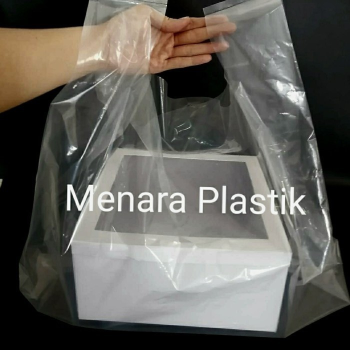 

Kantong Plastik/ Kresek PE Bening Transparan Uk 55 x 70 Jumbo Isi 30