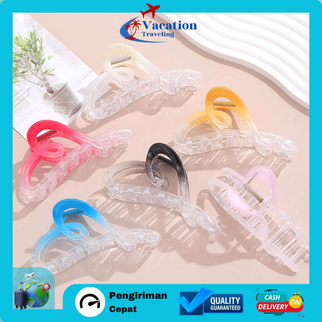 VT - JEPIT RAMBUT KOREAN HAIR / JEPITAN RAMBUT KOREA JUMBO FASHION WANITA