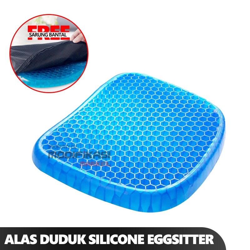 Alas Duduk Silikon Egg Bantal Alas Duduk Silicon Empuk Nyaman Adem