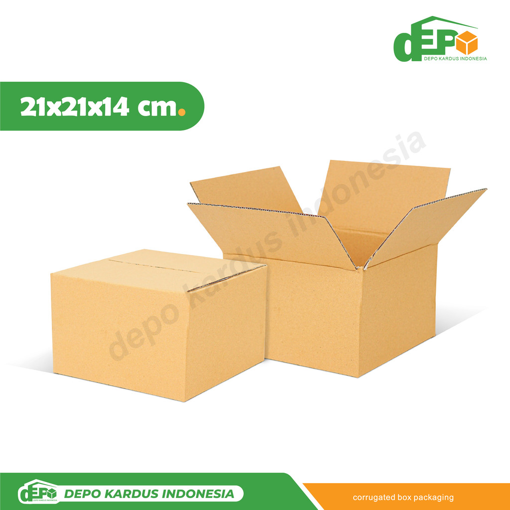 

Box 21x21x14 ( BB ) kardus/kemasan/box/karton/normalbox/a1/kotakkemasan/tinggi10/tinggi14