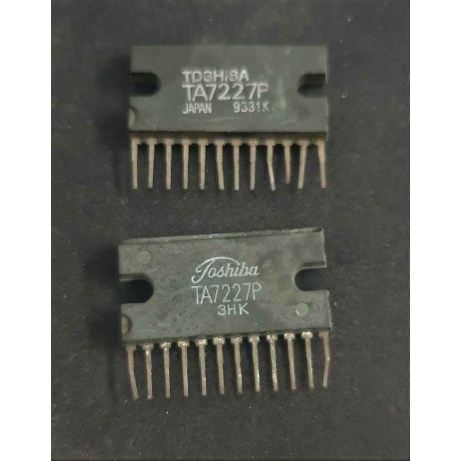 GS99 IC TA7227P TA 7227 P 5.5W Dual Power Amplifier - Toshiba