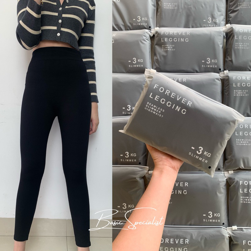 SX98IU FOREVER LEGGING 3 KG SLIMMER || Legging Premium Stretch Highwaist Anti Jiplak