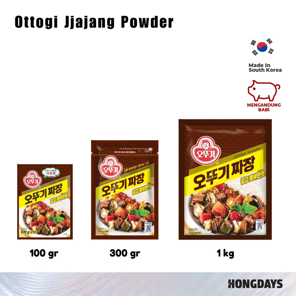 

Ottogi Jjajang Powder - Bumbu Kacang Hitam - HONGDAYS