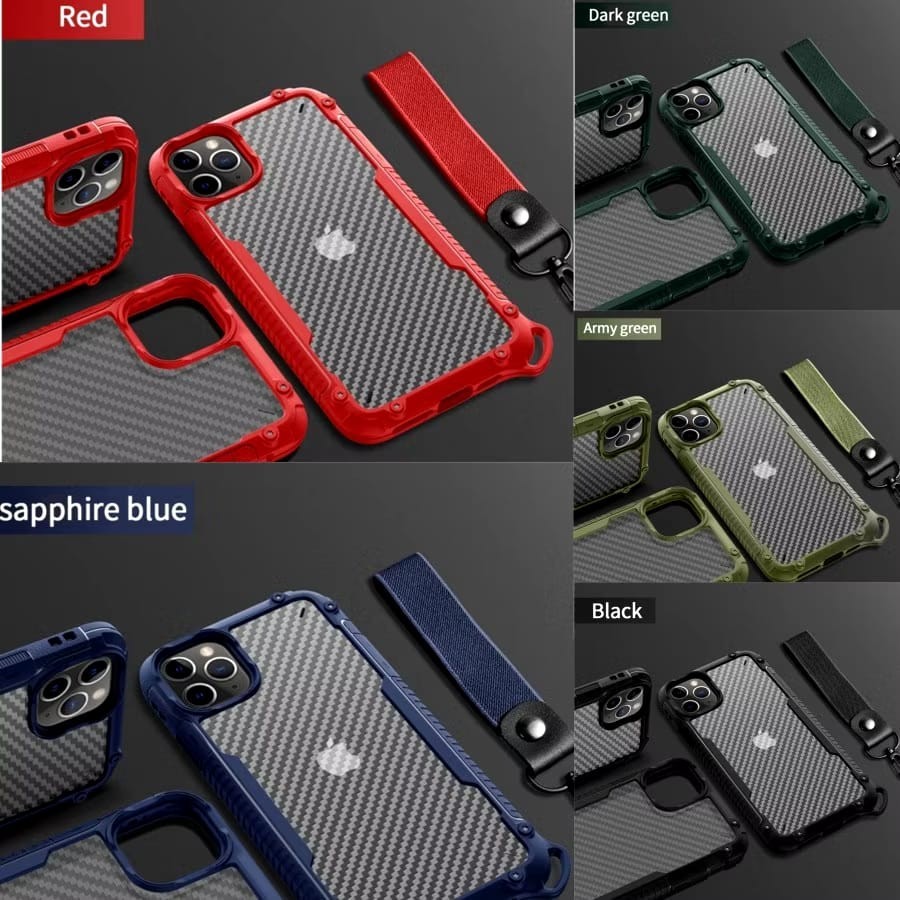(Takin)  Case Fuze Sport Armor 
Military  Iphone 11 PROMAX + Tali Gantungan / Hard Case Military  11