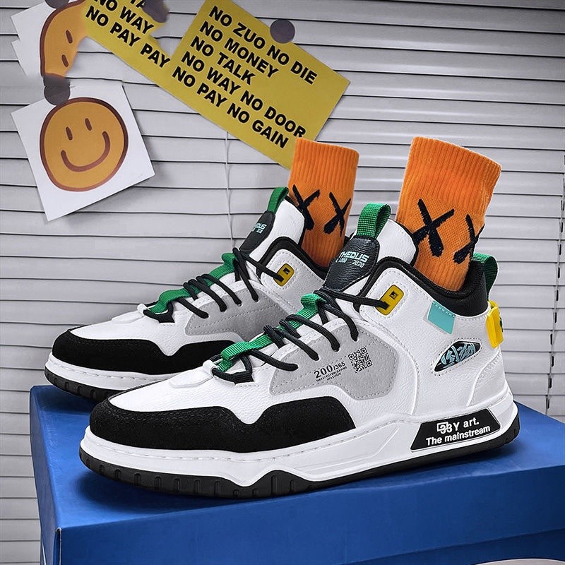 PANARYBODY Sepatu Pria Sneakers Sepatu Sneakers Pria Keren Modis Sepatu Cowok Sneakers OOTD Hangout 