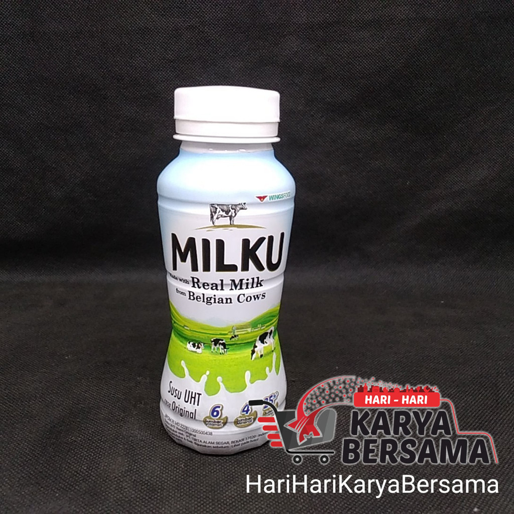 

MILKU MINUMAN SUSU UHT RASA ORIGINAL 200ML