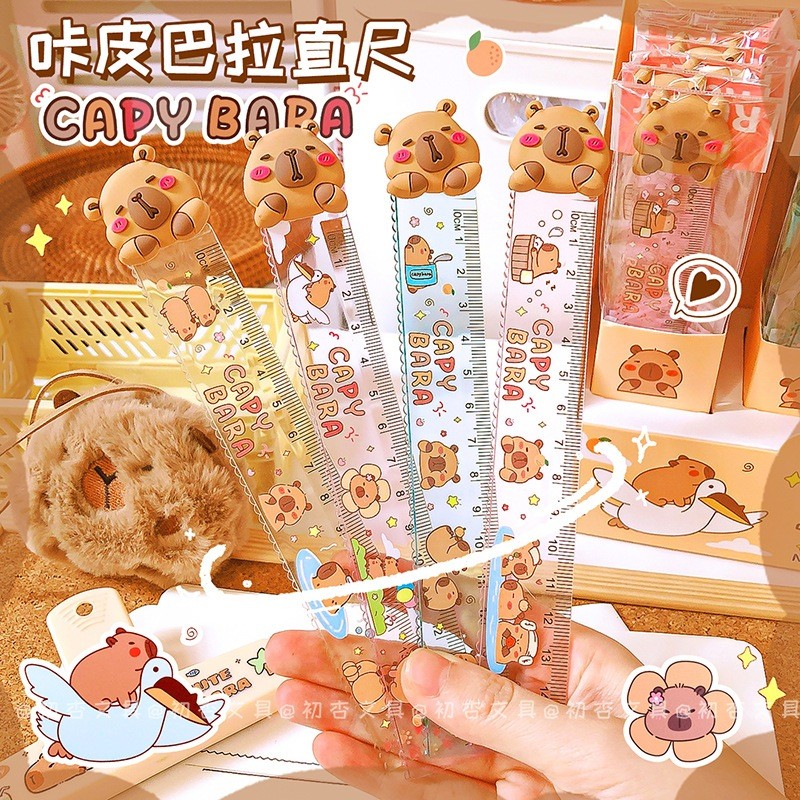 

(Kakabicam) Penggaris Capybara Characters