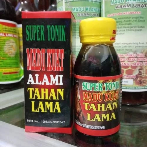 

Madu super Tonik 6X kuat dan tahan lama