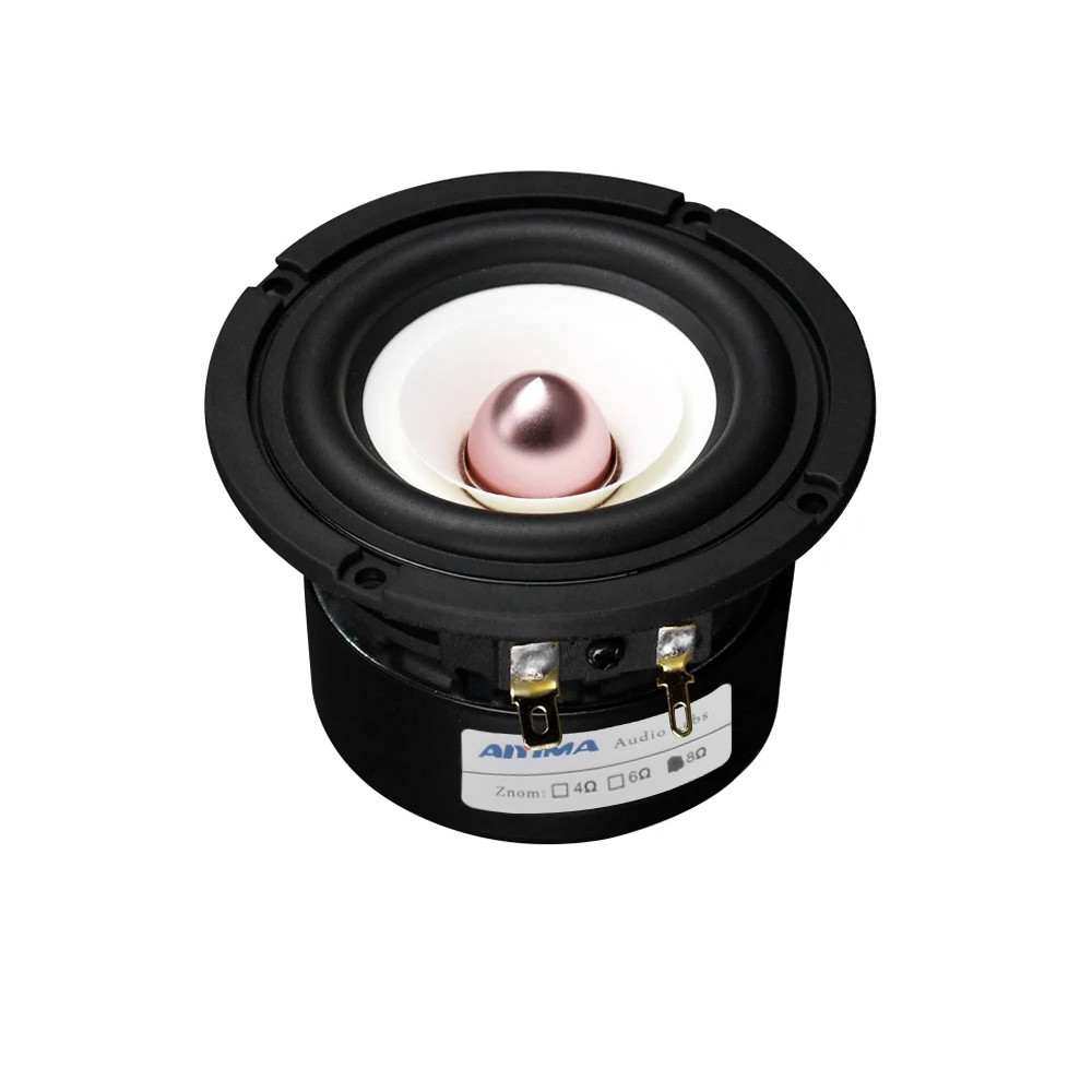 1Pcs 3 Inch Full Range HIFI Audio Speaker Unit 4 8 Ohm 30W DIY Multimedia Sound Amplifier Portable B