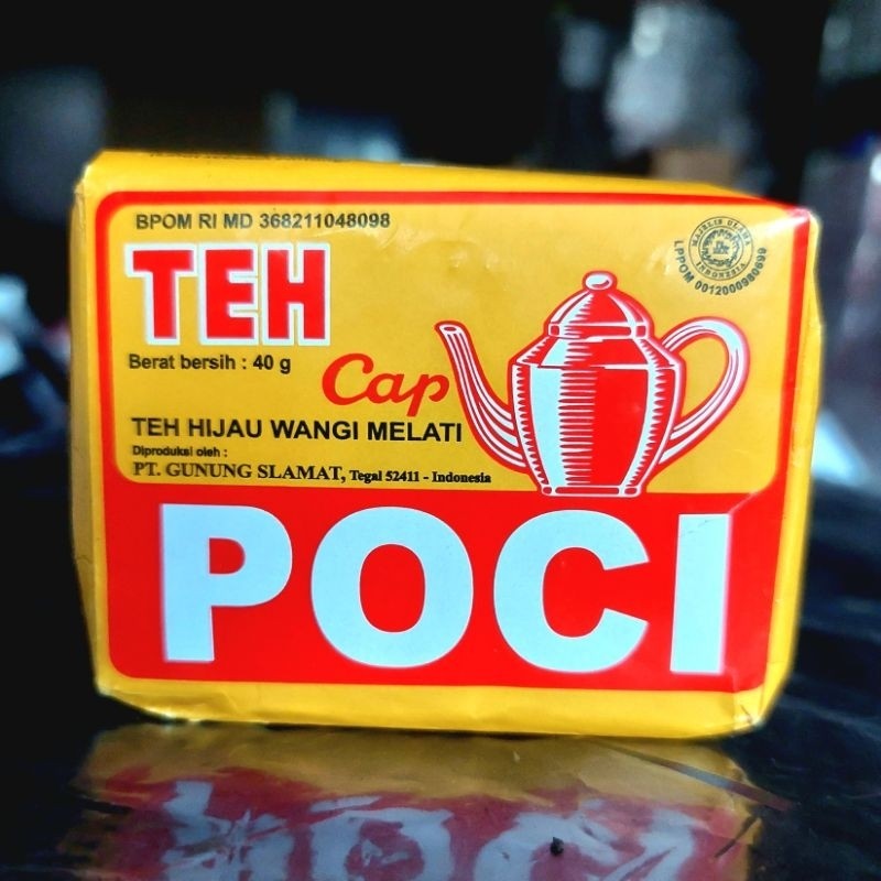 

Teh poci kuning 40 gram ( PERSLOP )
