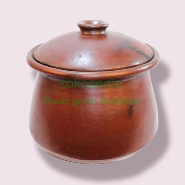 Lapak iki - Gerabah - kwali tanah liat - kwali medium 7 liter - Kwali tebal