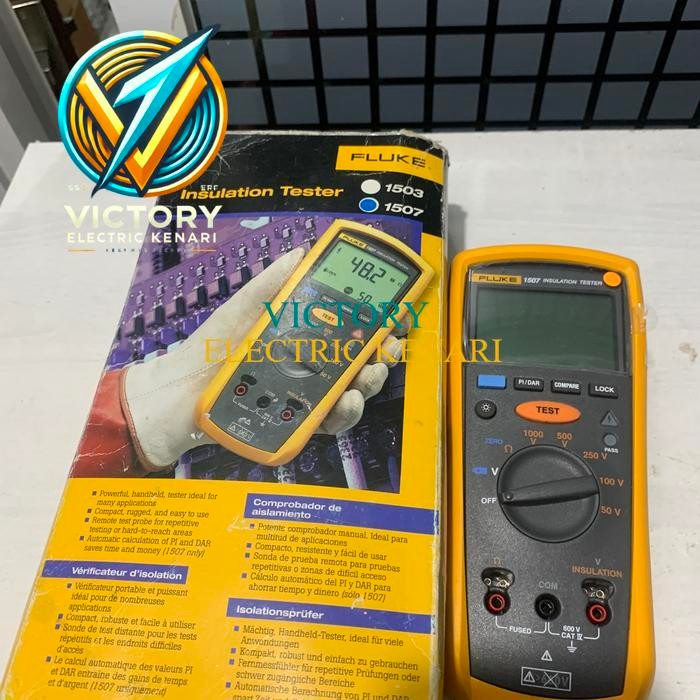 insulation tester fluke 1507