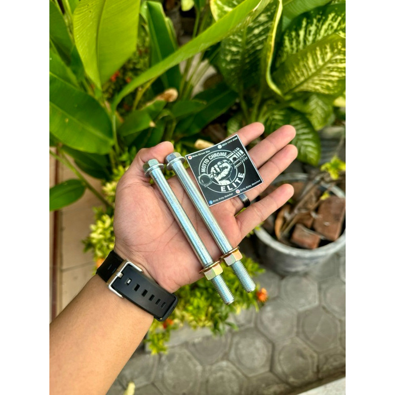 baut pangkon mesin belakang gl/mp/tiger tebal