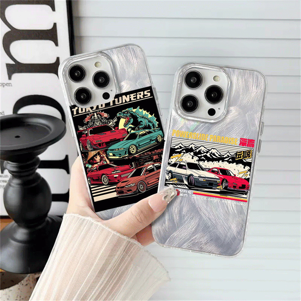 Racing Culture Illustration Casing hp VIVO Y29 Y04 Y19S Y28 Y200E Y03 Y18 Y100 Y17S Y27S Y27 Y36 Y22