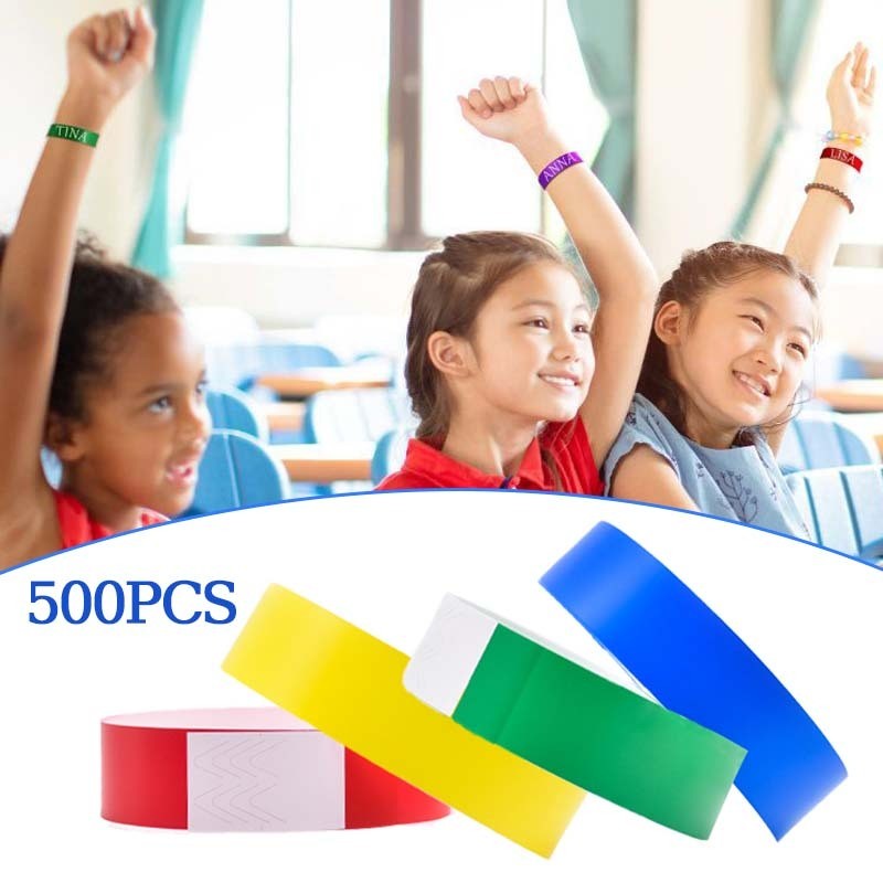 500pcs Gelang Tiket/Gelang Event/Gelang Tiket Event Pvc Anti Air/Gelang Tiket Anti Air/Gelang Wahana