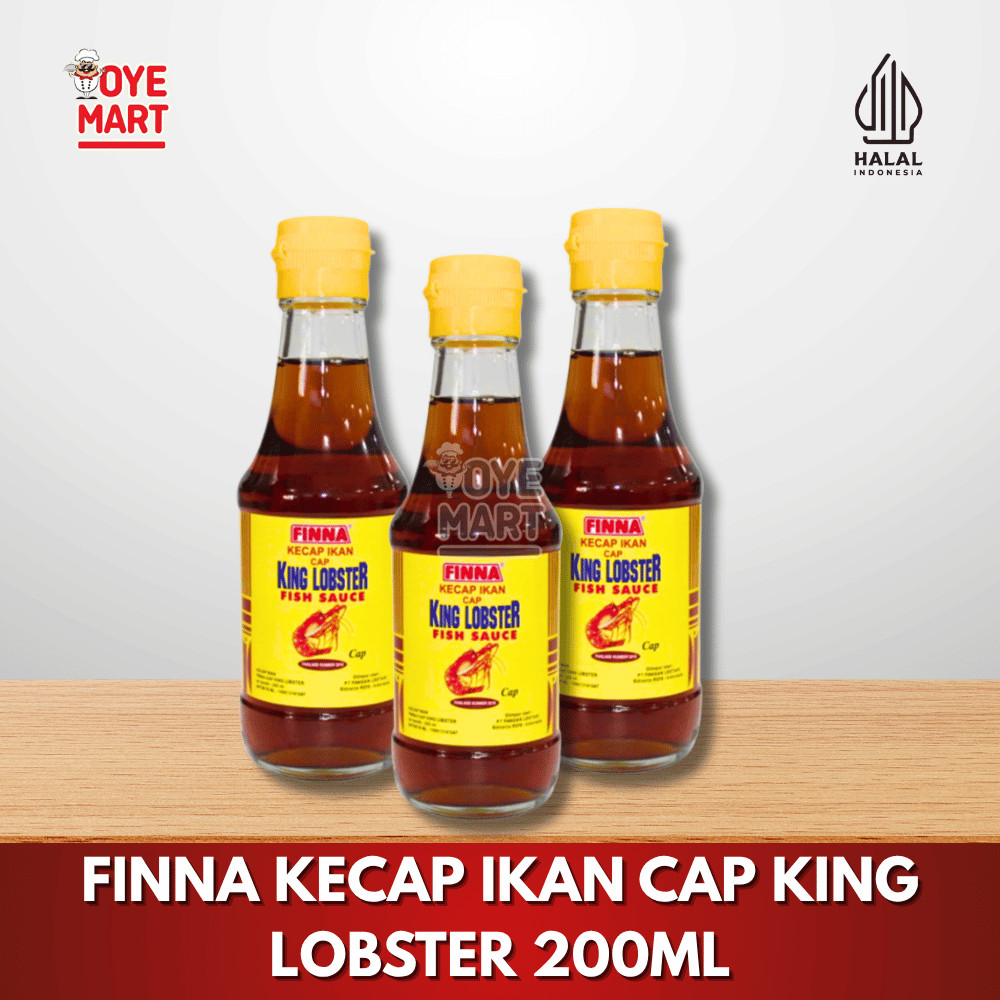 

FINNA KECAP IKAN CAP KING LOBSTER 200ML