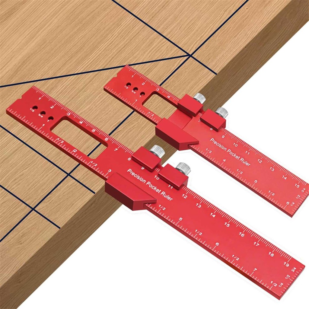 

Penggaris Kayu Mark Line Gauge Woodworking Measuring Ruler - C200