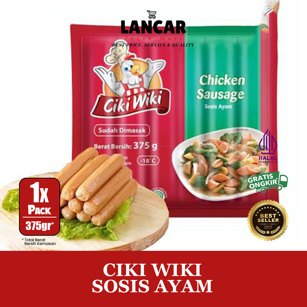 

CIKI WIKI SOSIS AYAM 375GR