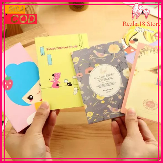 

R18 Note book mini buku tulis memo kecil isi 20 lembar