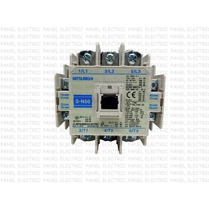 

MAGNETIC CONTACTOR MITSUBISHI SN-50 SN 50 110V/220V/380V KONTAKTOR - 110VACSale