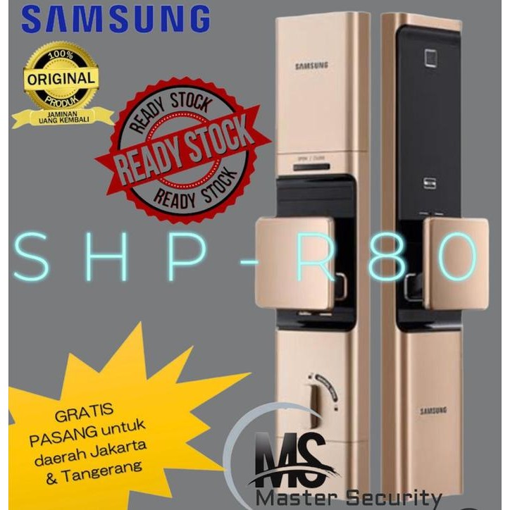 

Samsung Door Lock Digital SHP-R80 upgarde dari SHP-719 ( WIFI App )
