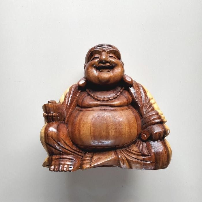 patung buddha - patung Buddha tertawa