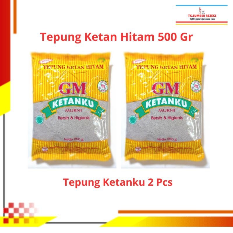 

[Paket Hemat Isi 2] Tepung Ketan Hitam Ketanku 500 Gr Promo Murah