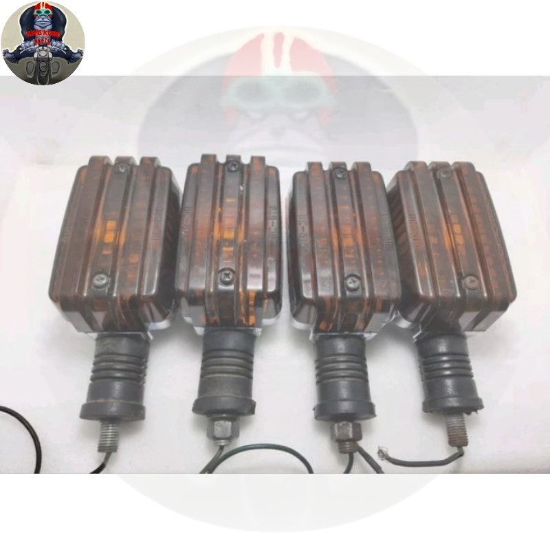 Lampu riting lampu sein rx king kotak chrome original