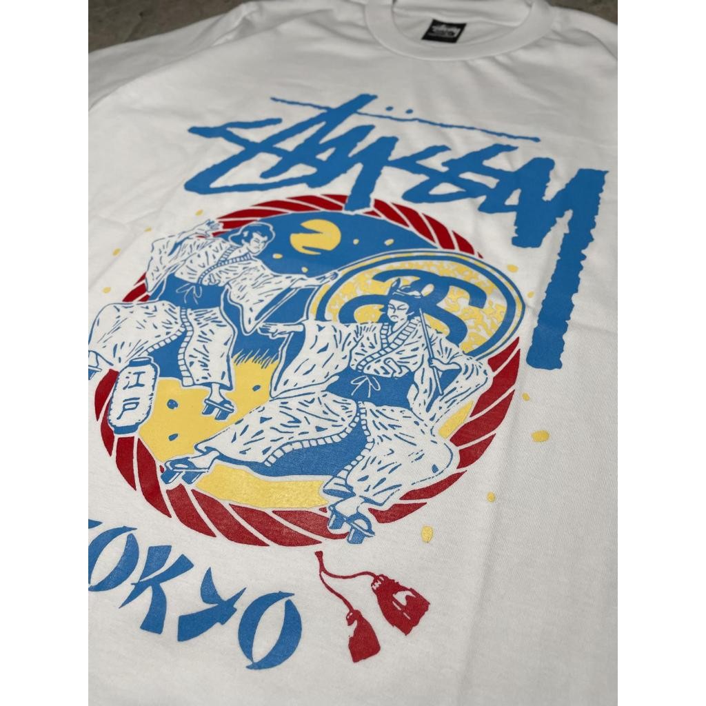 STUSSY TOKYO CHAPTER WHITE TEE