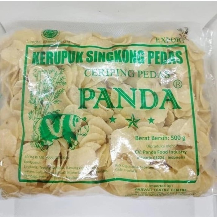 

Kerupuk Singkong Pedas Panda pasar online makassar